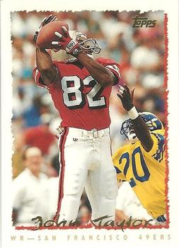 John Taylor San Francisco 49ers 1995 Topps NFL #217